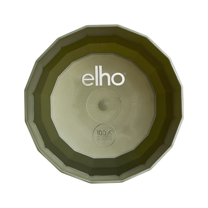 facet round 26cm verde foresta